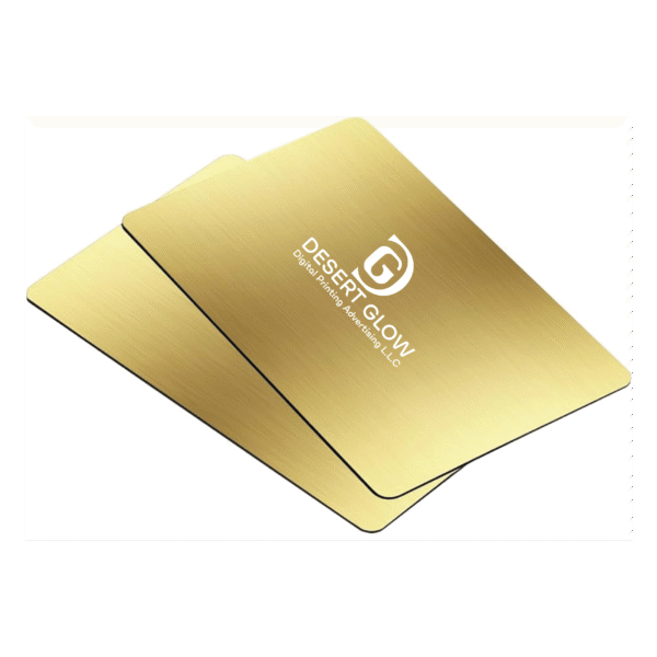 Gold Metal NFC Business Cards Printing