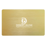 Gold Metal NFC Business Cards Printing
