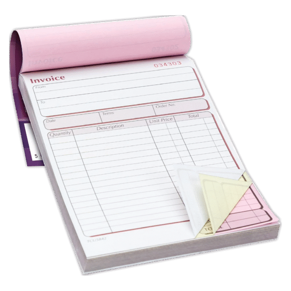 Invoice Book Printing