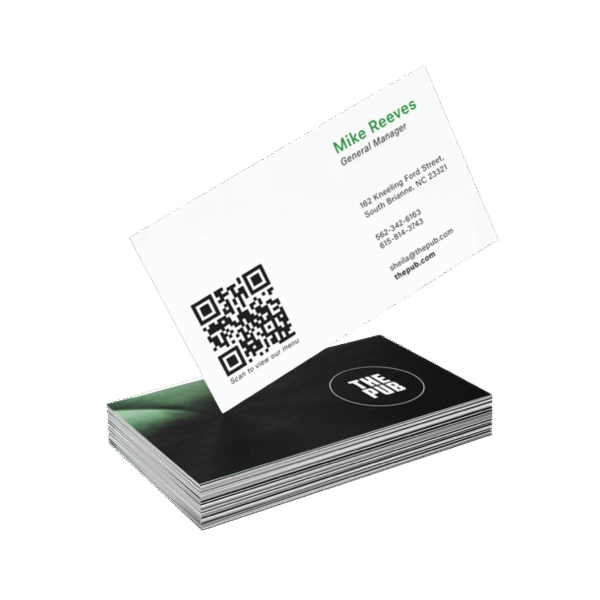 QR Code Business Cards Printing