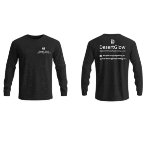 Round Neck Full Sleeve T-Shirt Printing