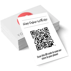 QR Code Business Cards Printing