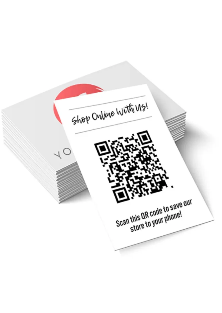 QR Code Business Cards Printing