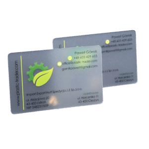 Transparent Business Cards Printing