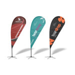 Teardrop Flags Printing