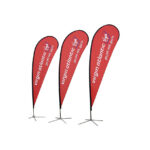 Teardrop Flags Printing