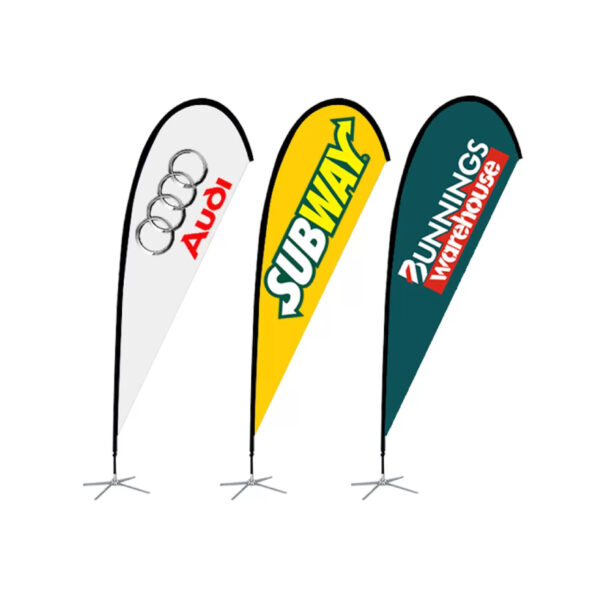 Teardrop Flags Printing