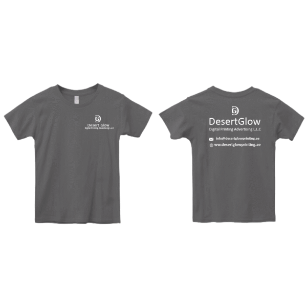 Kids Round Neck T-shirt Printing