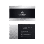 Silver Foil Business Cards Printing