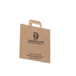 Kraft Brown Paper Bag Flat Handle