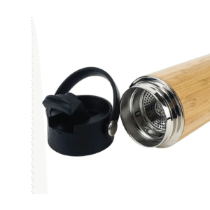Bamboo Flask with Tea Infuser-02