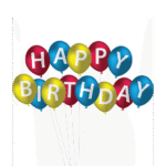 Birthday Balloons Printing