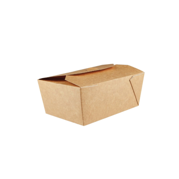 Brown Top Takeaway Box