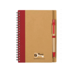 Kraft Notebook with Pen