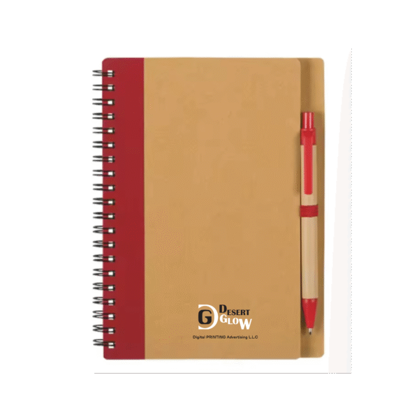 Kraft Notebook with Pen