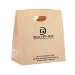 Kraft Paper Bag Die Cut Handle