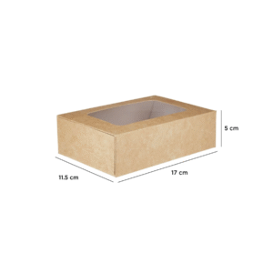 Kraft Rectangle Salad Box