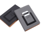 PU NOTEBOOK WITH WIRELESS CHARGER