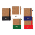 Notebook A5 Pu Leather & Cork