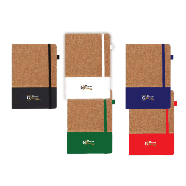 Notebook A5 Pu Leather & Cork