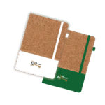 Notebook A5 Pu Leather & Cork