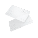 Frosted PVC Business Cards Printing