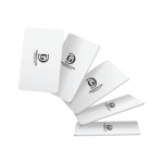 White PVC Business Cards Printing