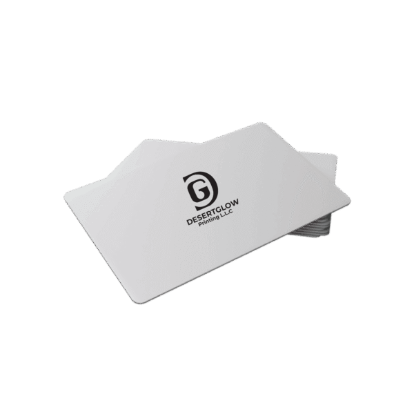 White PVC Business Cards Printing