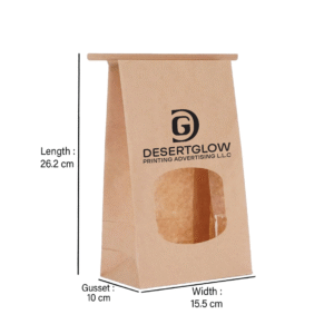 Tin-Tie Bag With Window