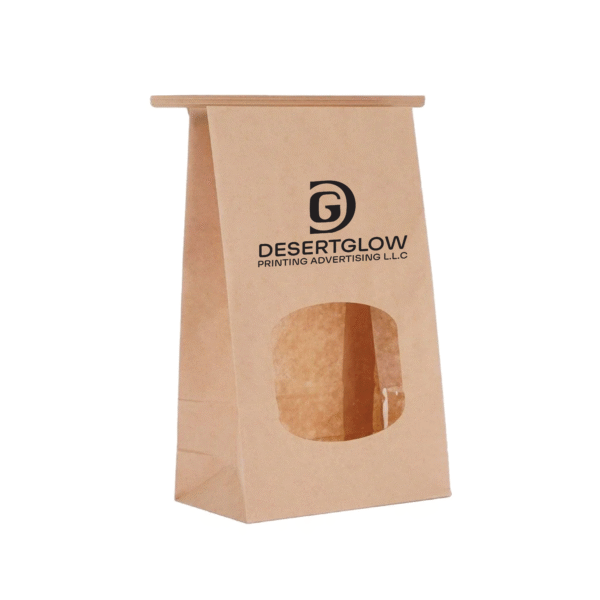 Tin-Tie Bag With Window