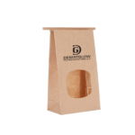 Tin-Tie Bag With Window