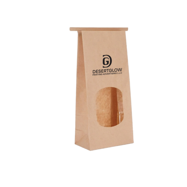 Tin-Tie Bag With Window