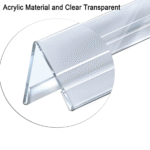 V-Shaped Acrylic Name Plate Printing