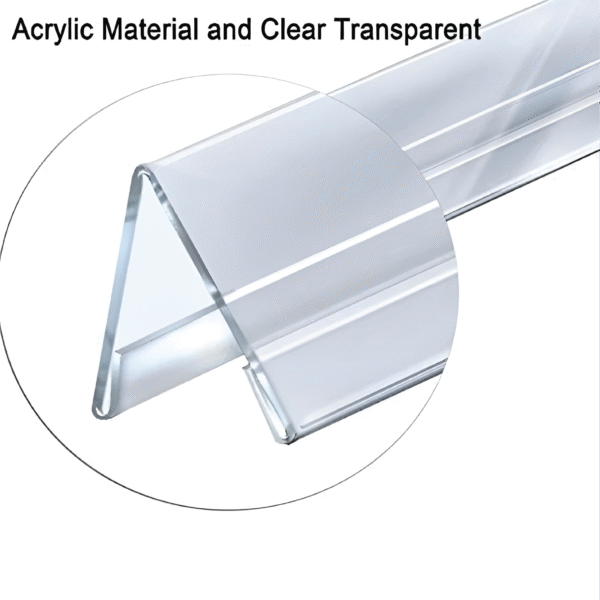 V-Shaped Acrylic Name Plate Printing