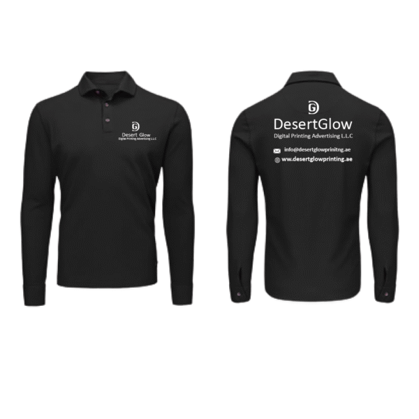 Polo Full Sleeve T-shirt Printing