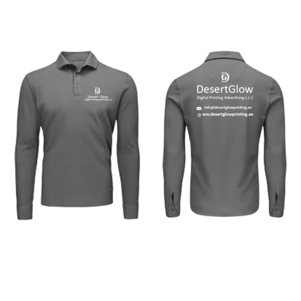 Polo Full Sleeve T-shirt Printing