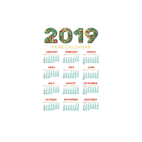 Pocket Calendars printing