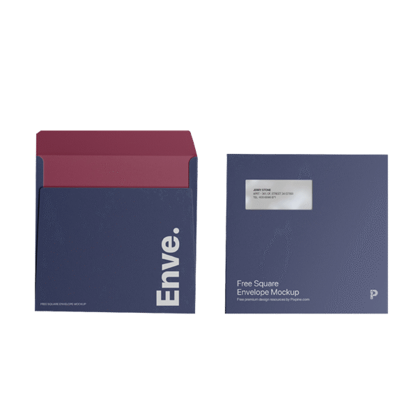 Square Envelopes Printing