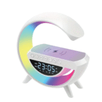 Smart Wireless Charging Alarm Clock Lamp