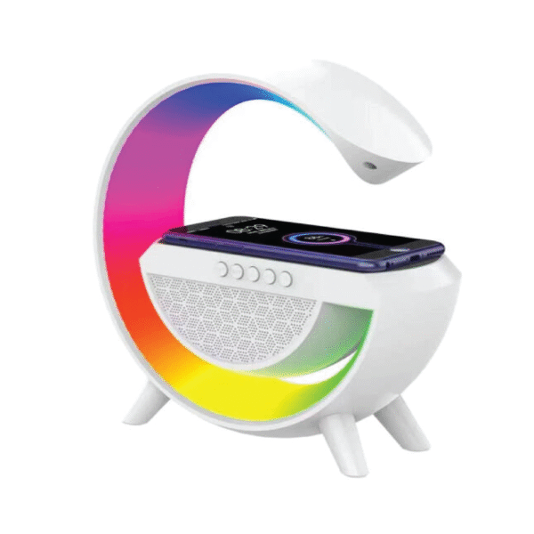 Smart Wireless Charging Alarm Clock Lamp