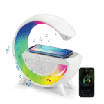 Smart Wireless Charging Alarm Clock Lamp