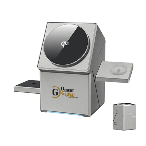 Design Universal Wireless Charger Station – Compact, Modern & Smart Desk Accessory