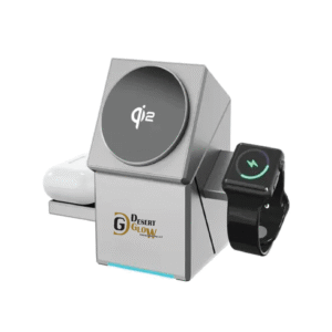 Design Universal Wireless Charger Station – Compact, Modern & Smart Desk Accessory