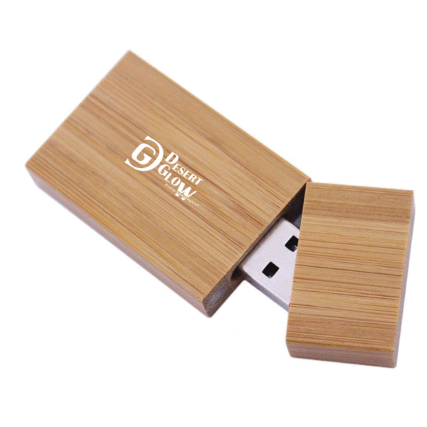Rectangle Wooden USB Flash Drive