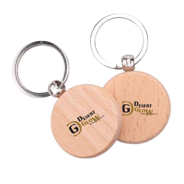 Blank Wooden Keychain