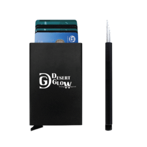 RFID Aluminum Card Holder with Eject Mechanism – Slim, Secure & Modern