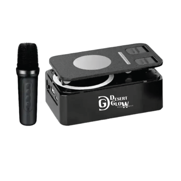 Adjustable Phone Stand With Bluetooth Speaker