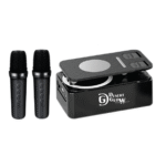 Adjustable Phone Stand With Bluetooth Speaker