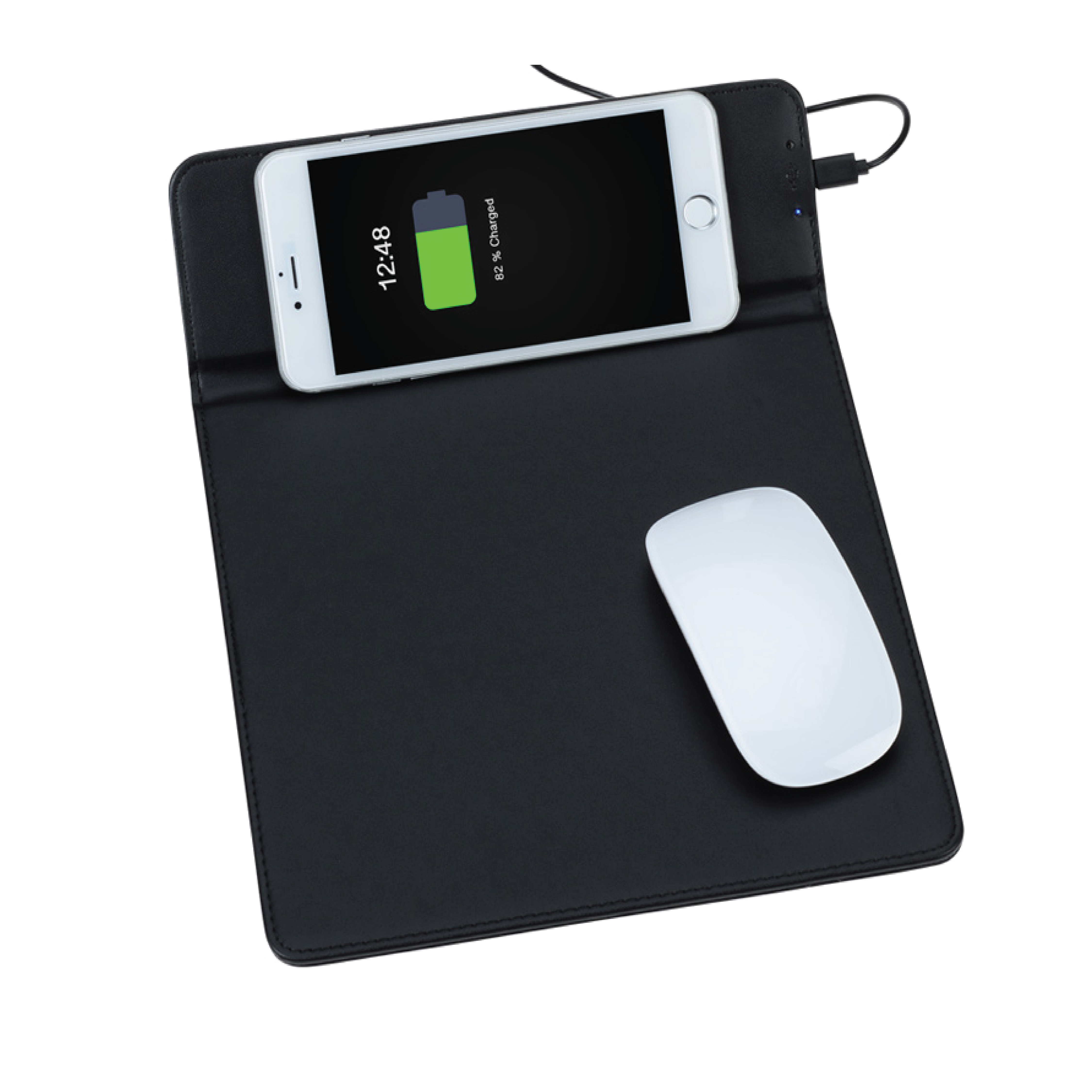 Foldable Wireless Charging Mousepad – Smart, Compact & Modern Desk Accessory