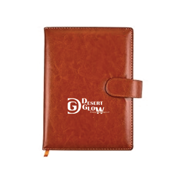 Premium Leather Notebook Printing – Elegant Custom Stationery